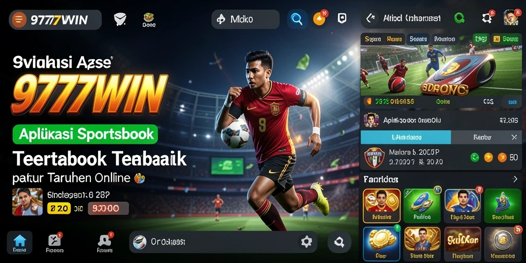Gameplay menarik dari aplikasi Sportsbook 9777WIN saat melakukan taruhan.