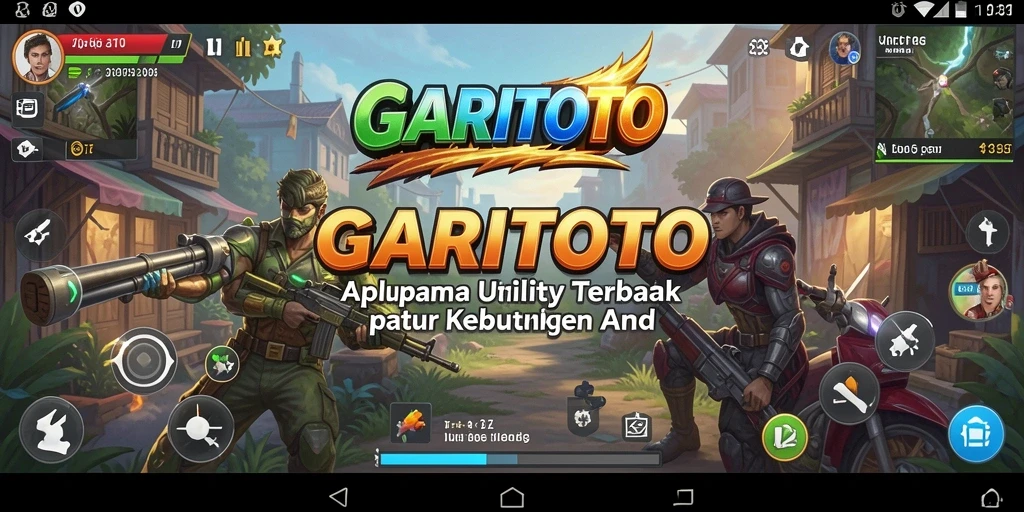Tampilan antarmuka GARITOTO yang sederhana dan fungsional.
