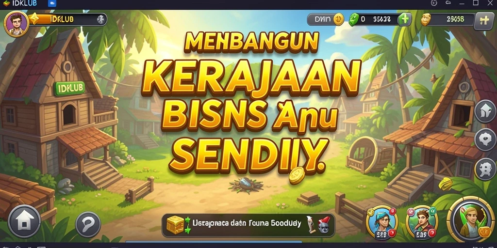 Tampilan dinamis dari gameplay IDKLUB yang mendebarkan.