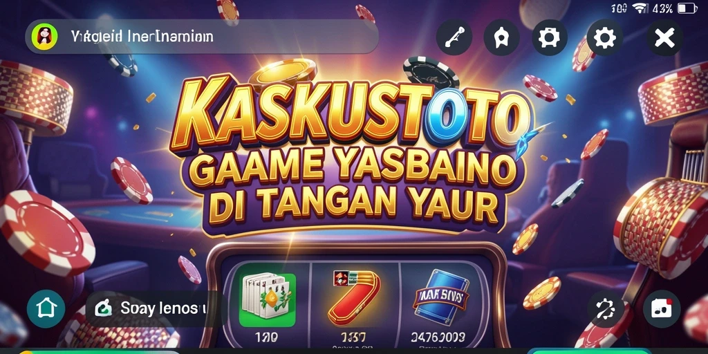 Tampilan gameplay menarik dari KASKUSTOTO yang penuh aksi.
