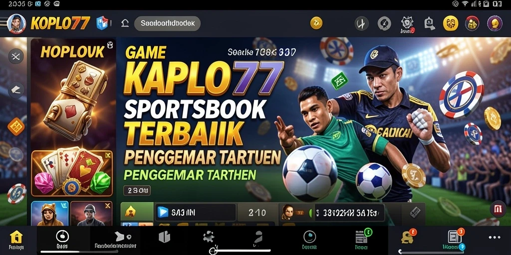 Tampilan menarik dari KOPLO77 dalam taruhan olahraga.