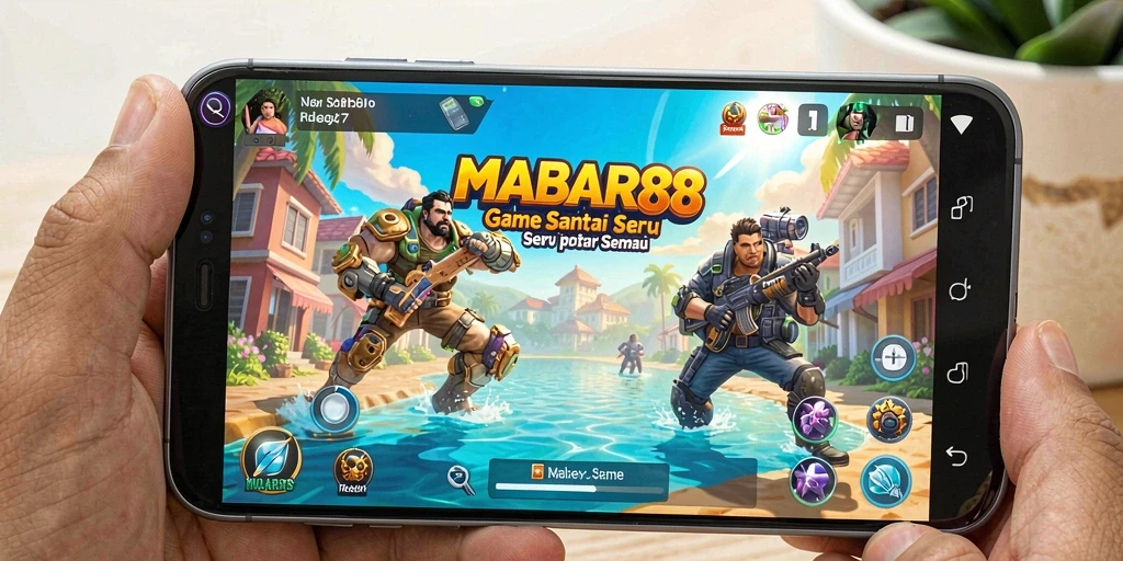 Tampilan gameplay seru dari MABAR88 dengan mini-game menarik.