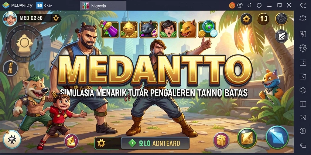 Tampilan gameplay MEDANTOTO yang menarik dalam simulasi yang mendebarkan.