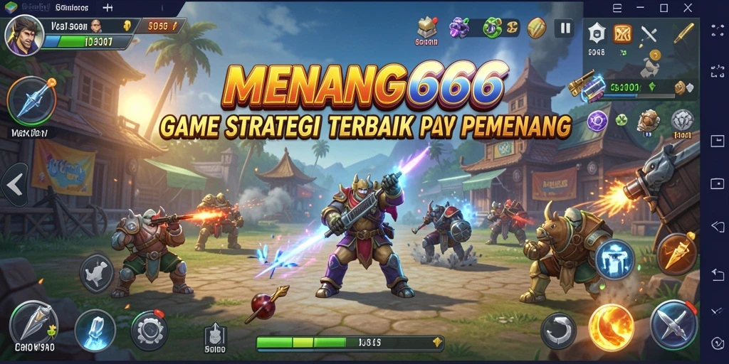 Tampilan gameplay MENANG666 yang seru dan strategis.