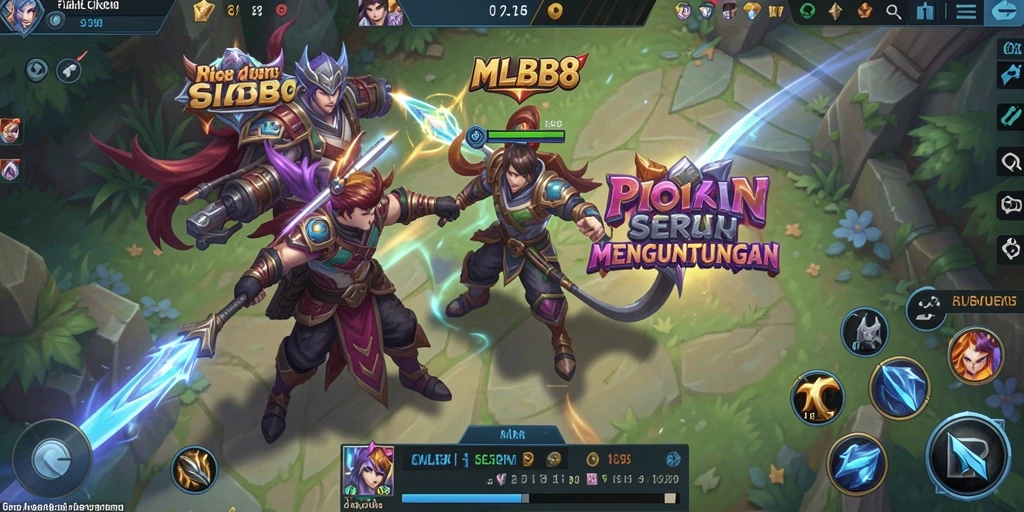 Tangkapan layar dari gameplay seru di MLBB8 yang menampilkan momen kemenangan.