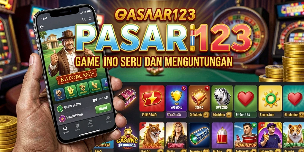 Tampilan gameplay Kasino PASAR123 yang menarik dan interaktif.