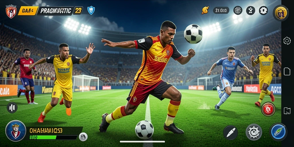 Tampilan gameplay seru dalam PRAGMATIC123 yang menguji keterampilan olahraga.