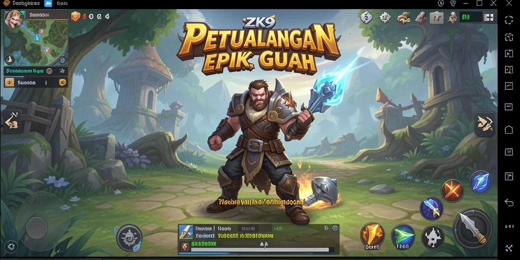 Tampilan gameplay ZK9 yang menegangkan dan mendebarkan.