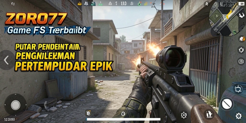 Gameplay mendebarkan di <strong>ZORO77</strong> dengan aksi tembak-menembak yang intens.